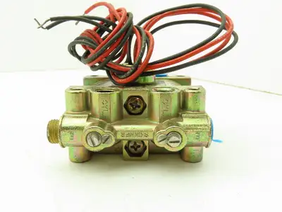 Honeywell Skinner V935DX60CN Solenoid Valve 4-Way NO 120V 50 PSI 1/4" NPT