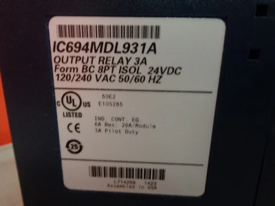 USED GE IC694MDL931A