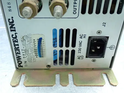Used POWERTEC INC 9J530013PS1318A DC Power Supplies Ohio US | HGR 24 #1070184