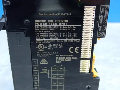 Used OMRON NXPF0730 Input / Output Modules Ohio US | HGR 24 #751698