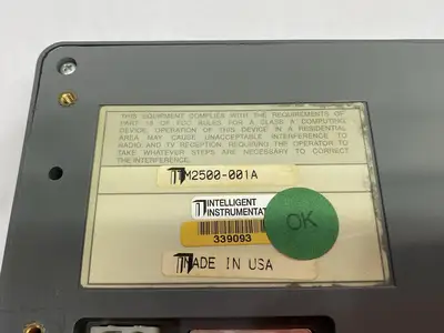 USED INTELLIGENT INSTRUMENTATION ON-BOARD MONITOR CONTROL PANEL INTERFACE