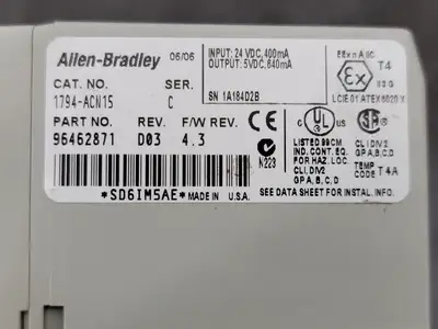 USED ALLEN-BRADLEY 1794-ACN15
