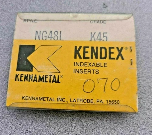 NEW Kennametal Does Not Apply