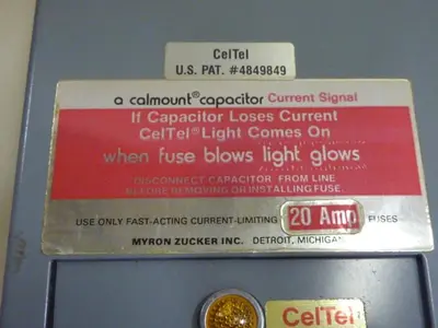 Used CALMOUNT KIM43003-3 Capacitors Michigan US | Ideal Machinery #705748