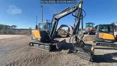 Used 2025 HYUNDAI HX60AN Crawler Excavators South Carolina US | National Equipment Dealers #1422359