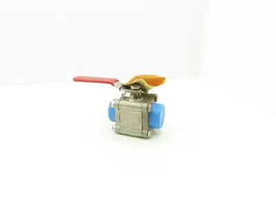 TBV 15B123636GT Stainless Ball Valve 2" Socket Weld 3Pc 1000 WOG CF3M