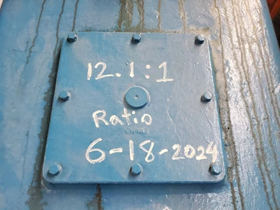 Unidrive Gearbox for Bolling #4 Rubber Mixer