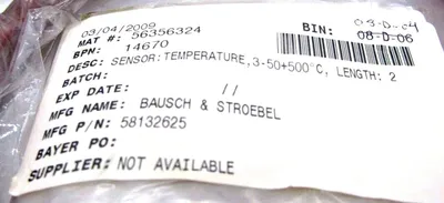 NEW BAUSCH & STROEBEL 56356324