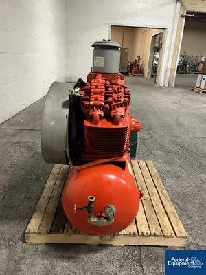 USED DeVilBiss DeVilbiss Air Compressor, Type VDs 5050 with Deltech Air Dryer, Model HG25