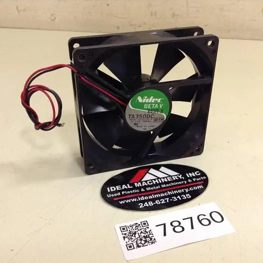 Used NIDEC CORP M33422-16 Fans | Ideal Machinery #621768