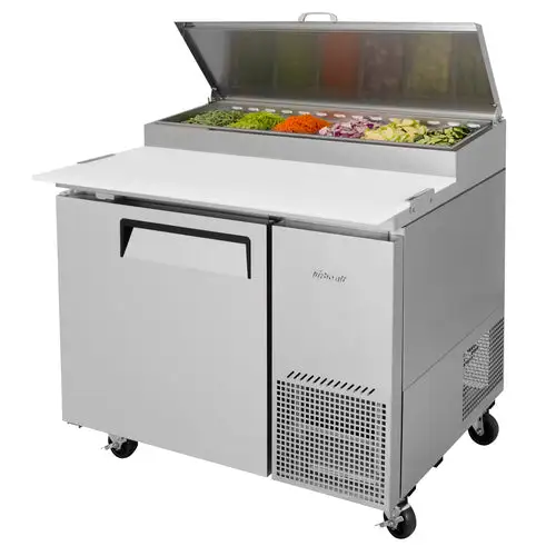 Turbo Air TPR-44SD-N 44" Super Deluxe Pizza Prep Table w/ Refrigerated Base, 115v