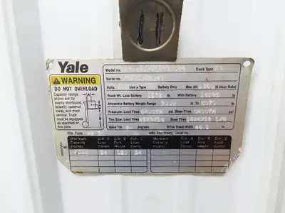 Yale 8620080 Forklift Hydraulic Haldex Pump & Motor 36/48VDC Off ERC080HD