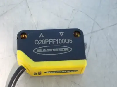 Used BANNER ELECTRIC Q20PFF100Q5 Photoelectric Sensors Ohio US | HGR 24 #1149305