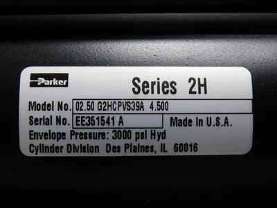 USED PARKER 2.50 G2HCPVS39A 4.500