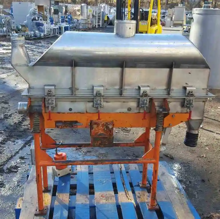 4 " wide fluid bed dryer