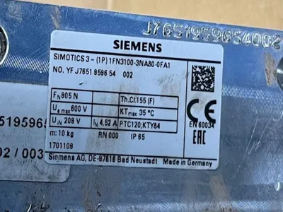 USED SIEMENS 1FN31003NA800FA1