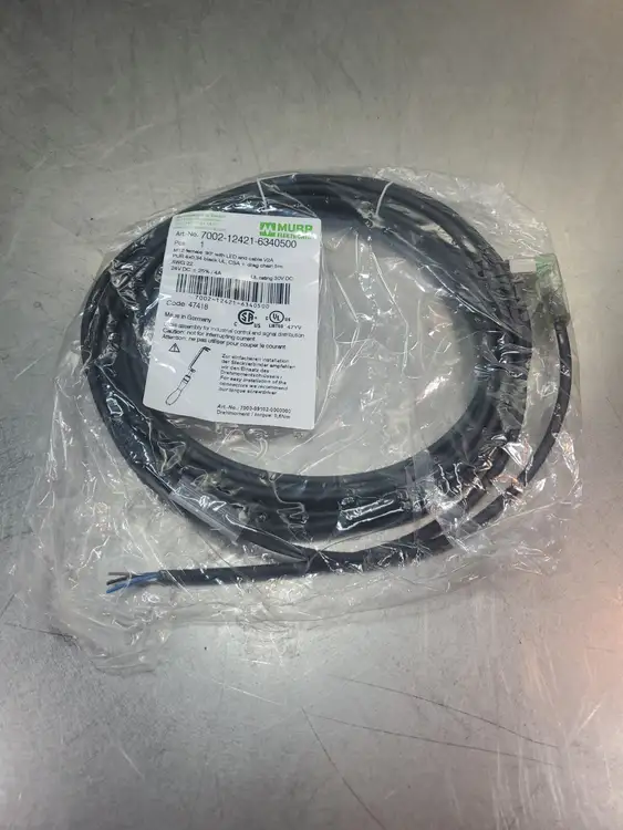 Used MURR ELEKTRONIK 7002-12421-6340500 Cable & Wire South Carolina US | Palmetto Automation #1159531