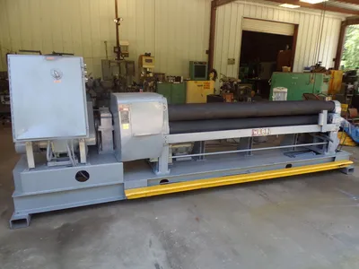 Used WEBB R3L-8008 Plate Bending Rolls including Pinch Louisiana US | Pinpoint Machine #1420661