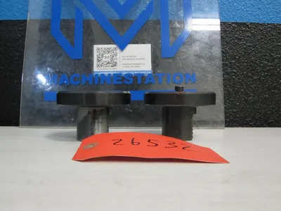 2x Lot of 2 VDI40 Turret Port Cover Plugs Live Driven Tool Dog Covers Coolant