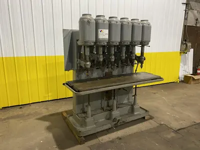 6 SPINDLE LEELAND GIFFORD GANG DRILL: STOCK #18509
