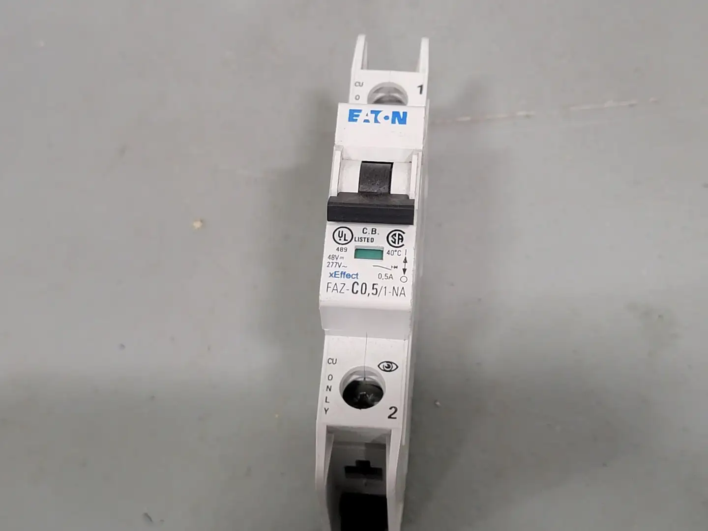 Used EATON FAZ-C0.5/1-NA-SP Switchgears British Columbia CA | Lenmark #244614