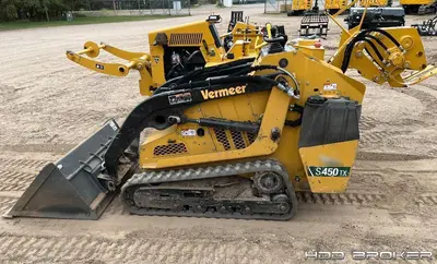 Used 2021 VERMEER 2021 VERMEER S450TX Compact Utility Loaders Florida US | HDD Broker #1346939