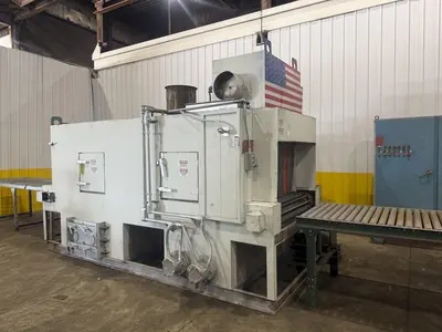 40" x 40" CINCINNATI 3-STAGE HEATED WASHER & PARTS DEGREASER: YOBRO #24765