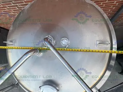 USED LMC 3180 LITER STAINLESS STEEL JACKETED FERMENTATION TANK
