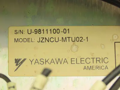 Yaskawa JZNCU-MTU02-1 | CPT10199 CNC Transformer Contactor Control Unit