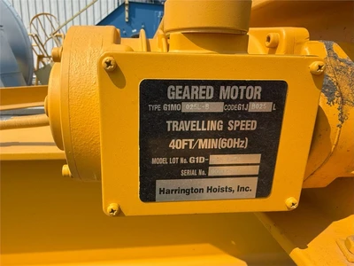 3 Ton Top Running Bridge Crane - Freestanding - Motorized