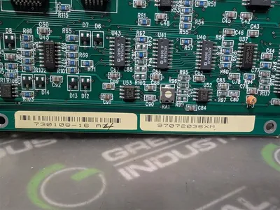 Emerson 730108-16 Positioning Servo Drive Control Board 300108-03 Rev. A4 Used