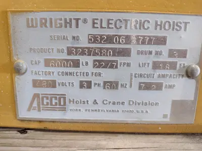 USED ACCO WRIGHT