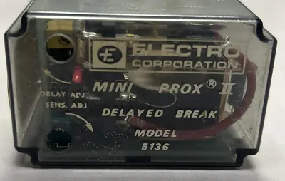 New | in-Stock ELECTRO CORP 5136 Proximity Sensors Ohio US | Surplus Asset Holdings #1248026