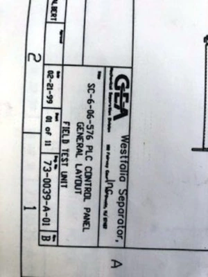 Westfalia SC 6-06-576 hydro-hermetic clarifier, 316SS.