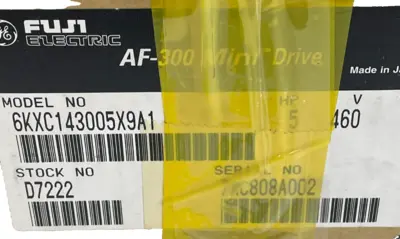 NEW FUJI ELECTRIC 6KXC143005X9A1 AF-300 MINI DRIVE 5HP 460V AF300