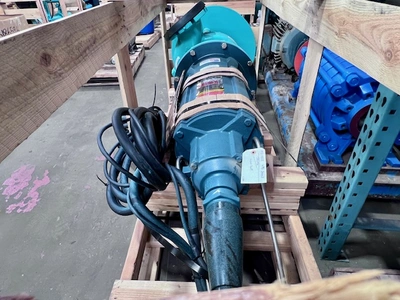 6" Vaughan Vertical Pump, Rated 40HP