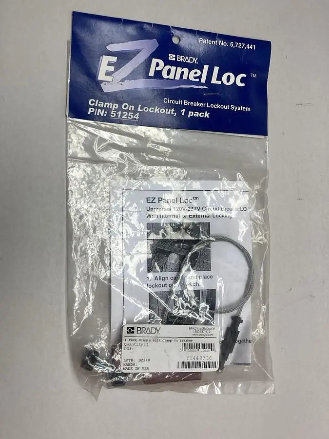 New | in-Stock BRADY 92340 Miscellaneous Equipment (Electrical & Power) Ohio US | Surplus Asset Holdings #1466616