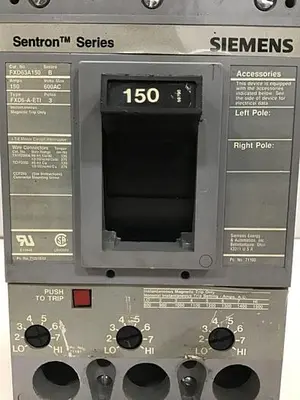 USED SIEMENS FXD63A150