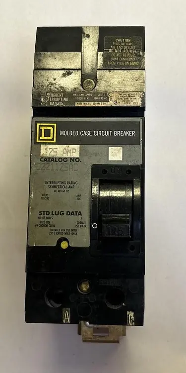 Used SQUARE D Q221125AC Miscellaneous Equipment (Electrical & Power) Ohio US | Surplus Asset Holdings #1236941