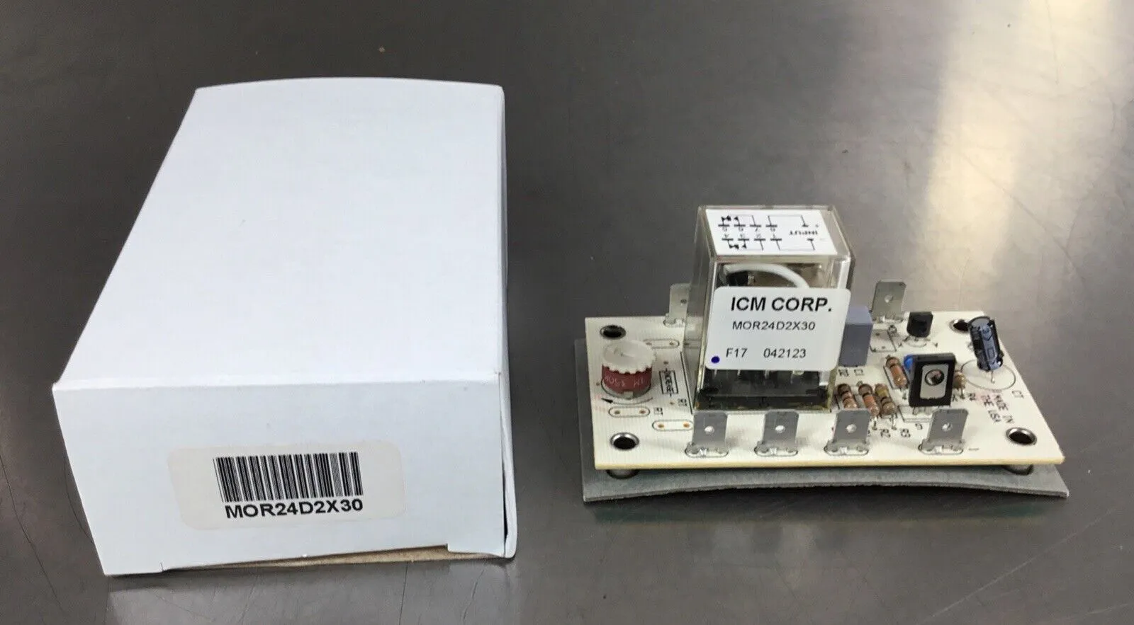 ICM Corp MOR24D2X30 Delay Timer Relay Circuit Board 5C-22