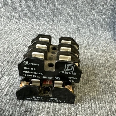 Used Square D FB361-1M Misc Electrical & Power Parts California US | Davliegogo LLC #1710242