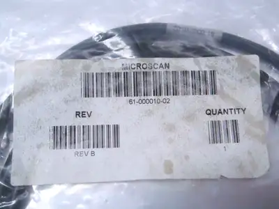 NEW MICROSCAN CABLE, COMMUNICATION, DB-9 SOCKET TO DB-9 SOCKET,