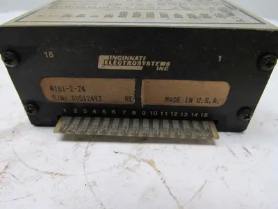 Cincinnati Electrosystems 4161-2-24 7 Segment Display