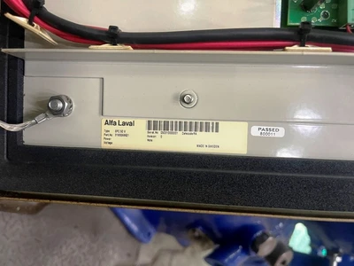 (3) Alfa-Laval EPC-50 V control units.