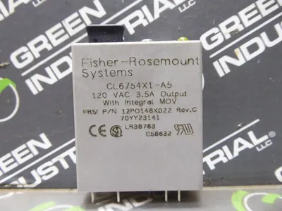 Fisher Rosemount CL6754X1-A5 120 VAC 3.5A Output Relay 12P0148X022 Rev. C Used