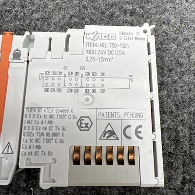 Used WAGO 750-1504 PLC Input & Output California US | Davliegogo LLC #1707025