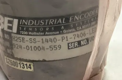 Used BEI H25E-SS-1440-P1-7406-LED-SM16-S Motion Controls Ohio US | Surplus Asset Holdings #1241078