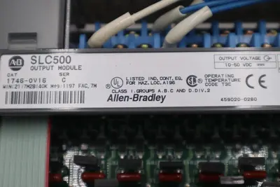 Allen Bradley 1746-OV16 Ser. C Output Module SLC 500 1746OV16 AB STOCK K-80-D