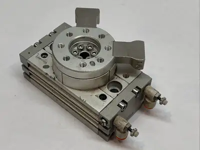 USED SMC ROTARY TABLE ACTUATOR HIGH PRECISION 180°