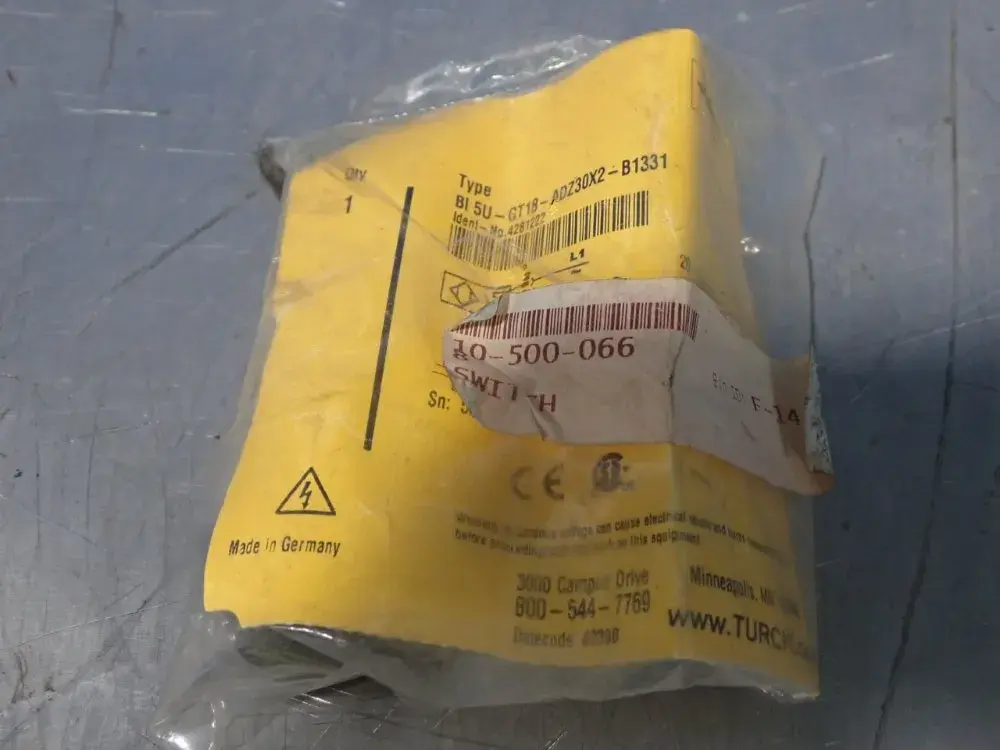 NEW TURCK BI5UGT18ADZ30X2B1331